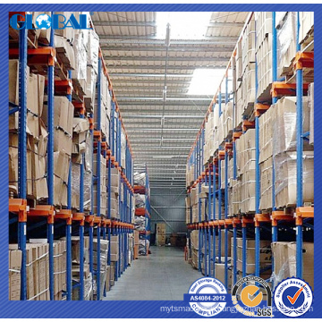 Heavy duty drive in rack with special protector/drive in racking for warehouse